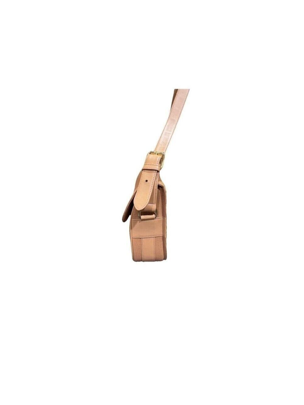 Hunting World Leather Crossbody Bag-Tan - Picture 4 of 13